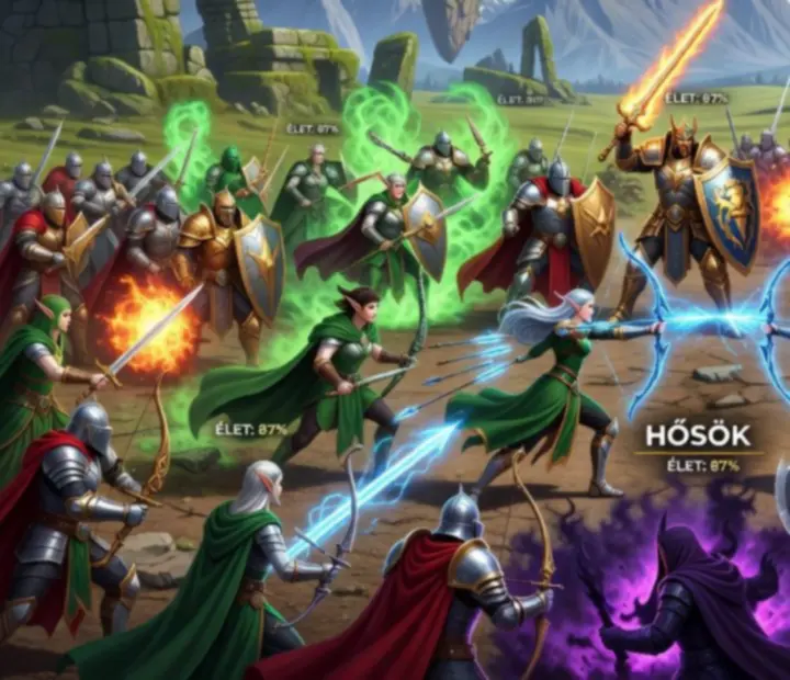 Látványos PvP csata a War Legends fantasy világában