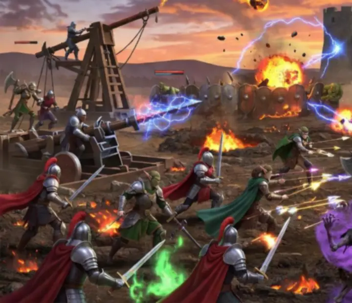 Látványos fantasy csata War Legends stílusú RTS játékmenettel